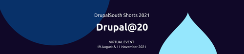 DrupalSouth 2021 Short Banner